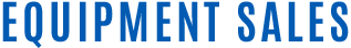 Equipment sales