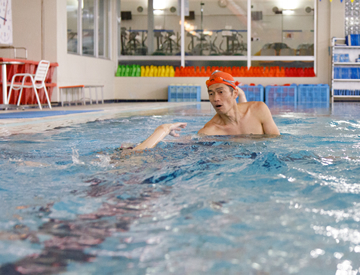 目指せ、オープンをウォータースイミング