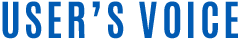 User’s voice
